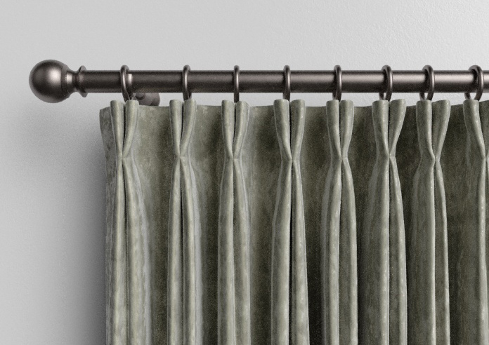 Crushed Velvet, Ivory - Made to Measure Curtains - Image 10